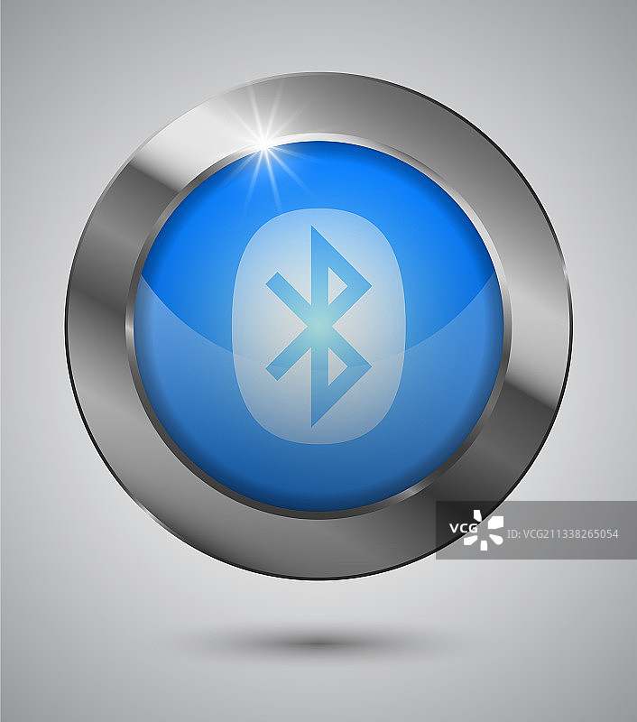 蓝牙按钮图片素材