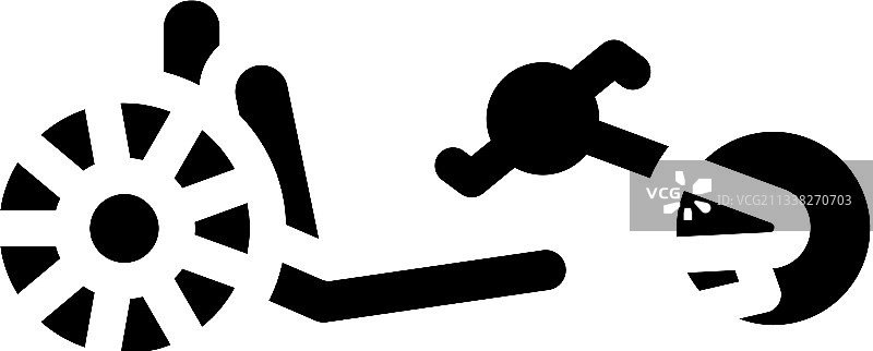 包容性生活字形图标图片素材