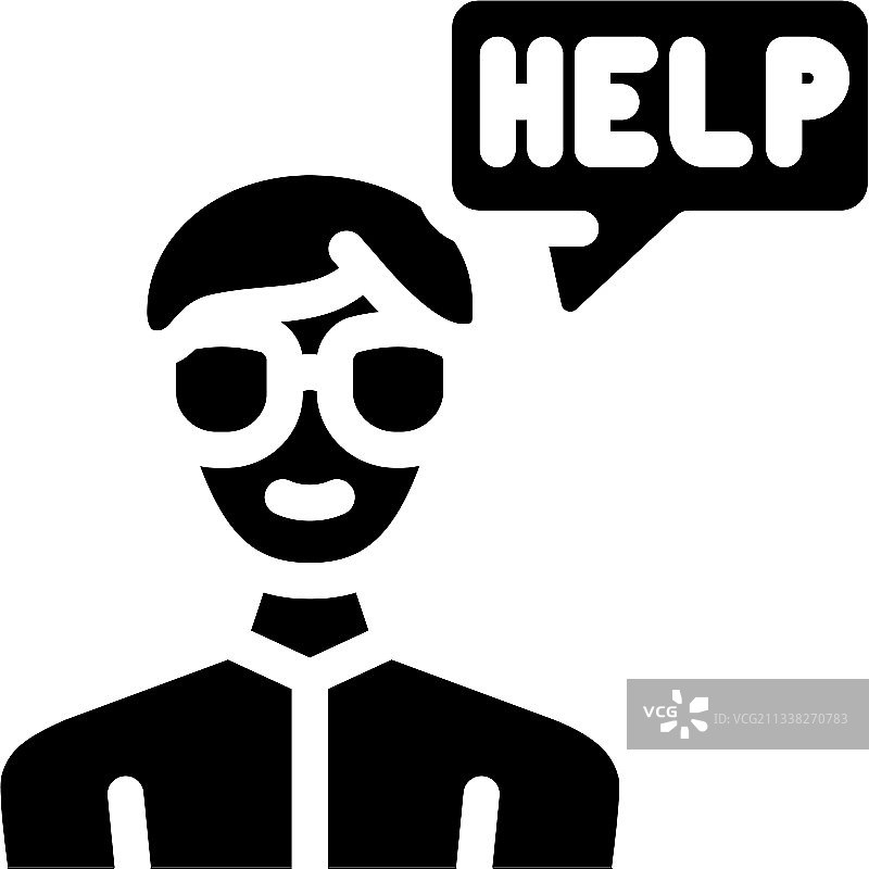 呼叫帮助标志符号图标图片素材