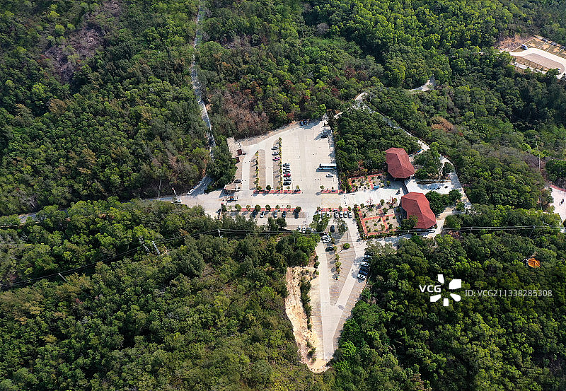 广东省惠州市惠东县港口镇大星山海龟湾航拍图片素材