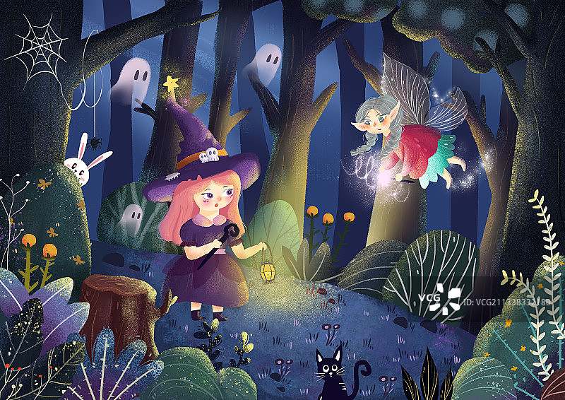 小女巫系列图片素材