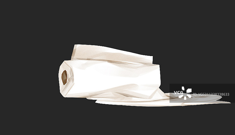 卫生纸插画元素图片素材
