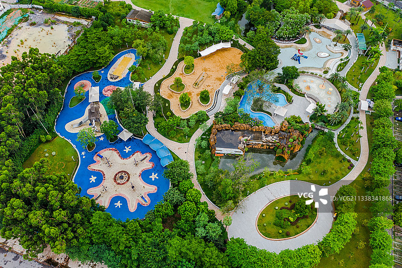 中国广东省广州市海珠儿童公园图片素材