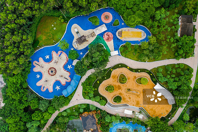 中国广东省广州市海珠儿童公园图片素材