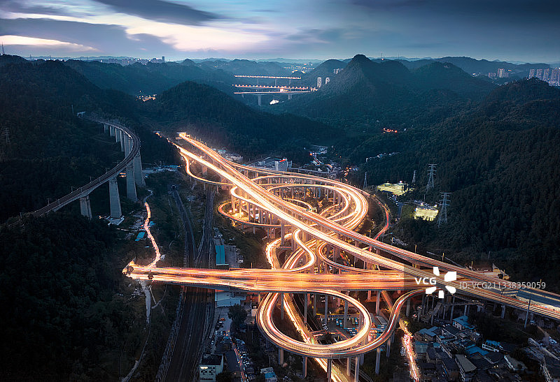 黔春立交图片素材