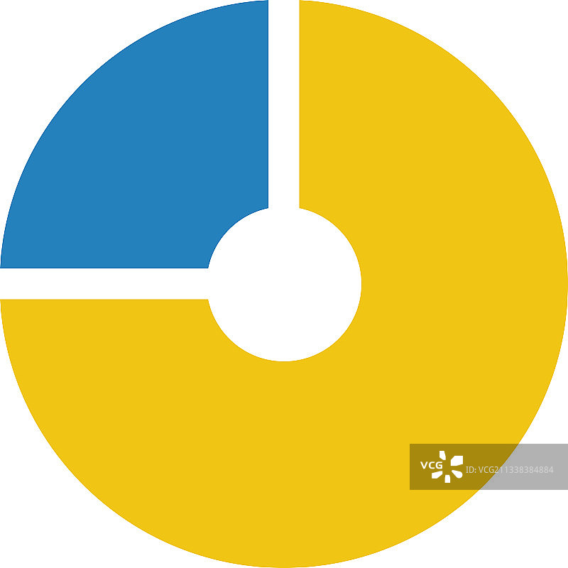 大数据饼图图标图片素材