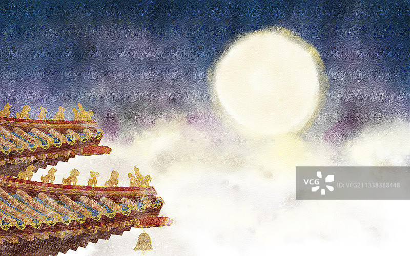 中国风插画图片素材