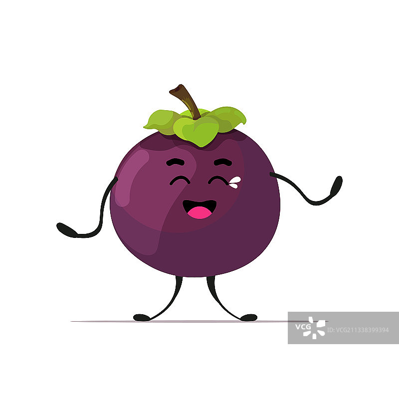 哭泣的可爱新鲜山竹图片素材