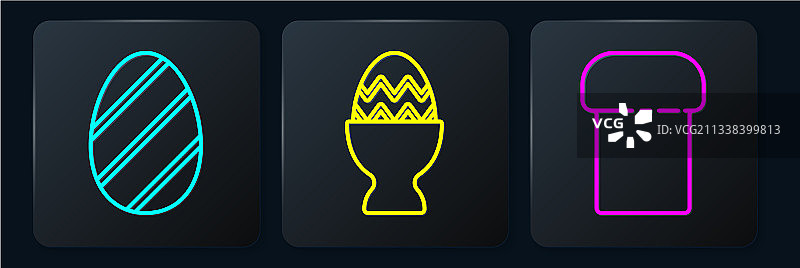 复活节彩蛋蛋糕图标图片素材