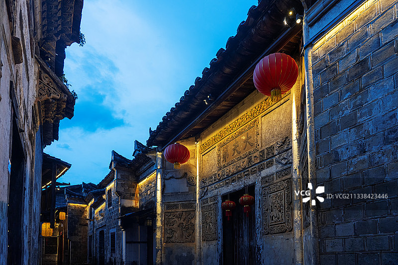 和平古镇图片素材