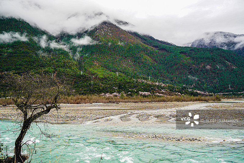 春到林芝图片素材