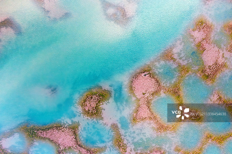 上海奉贤渔人码头航拍图片素材