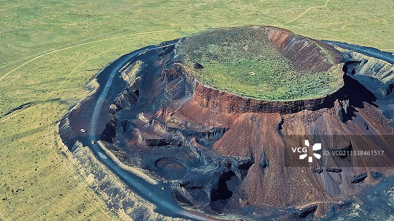 乌兰哈达火山六号火山图片素材