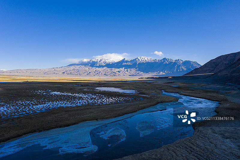 新疆喀什：塔什库尔干及帕米尔高原风光图片素材