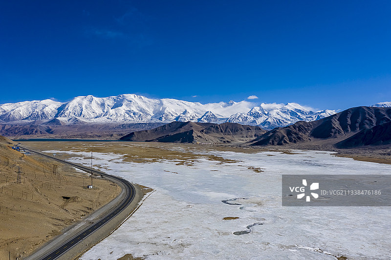 新疆喀什：塔什库尔干及帕米尔高原风光图片素材