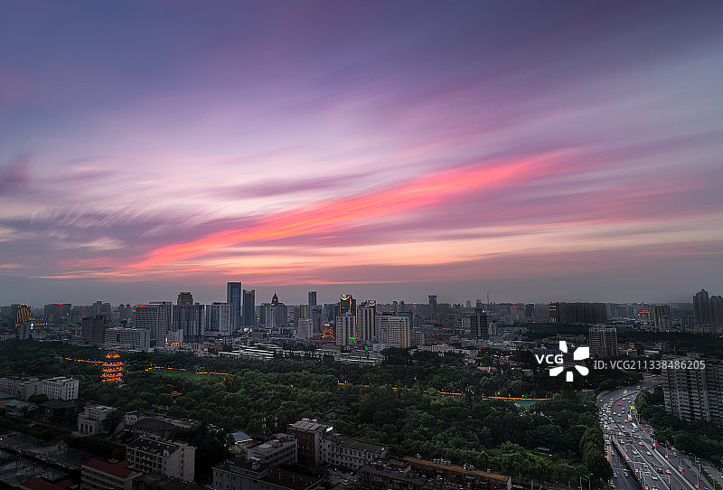 落日余晖图片素材