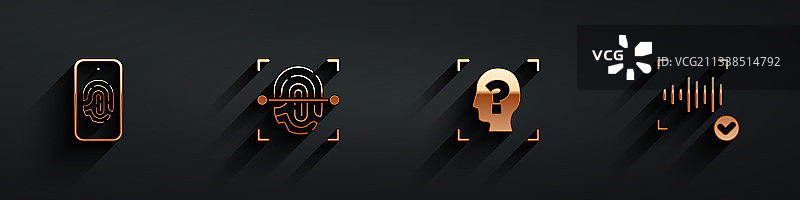 带指纹扫描功能的手机图片素材