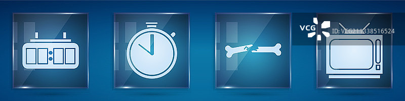 冰球机械记分牌秒表套装图片素材