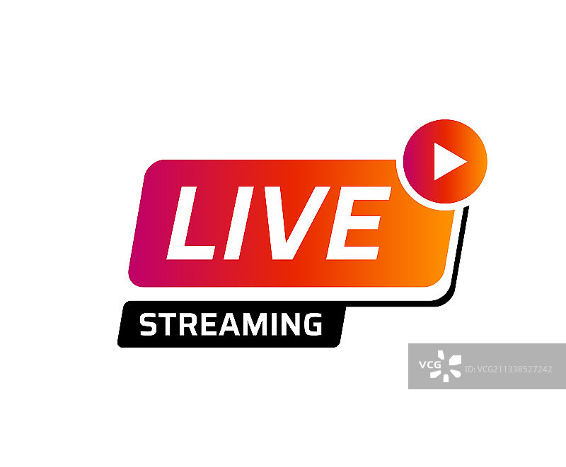 直播图标广播视频新闻电视图片素材