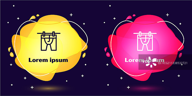 晾衣图标图片素材