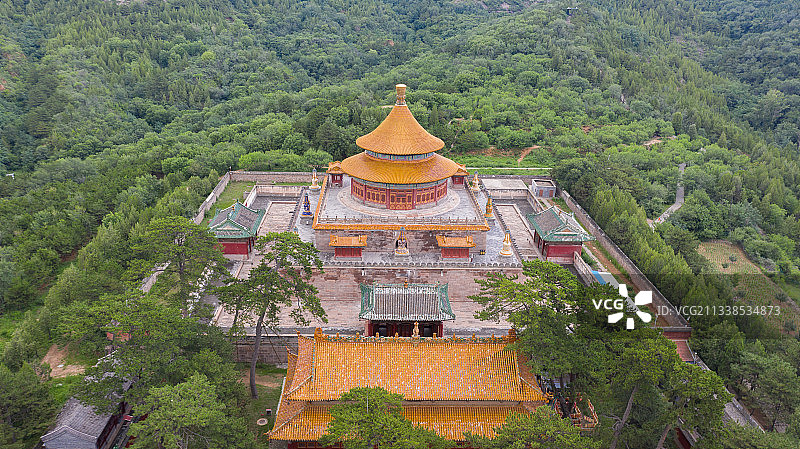 河北承德普乐寺古建筑图片素材