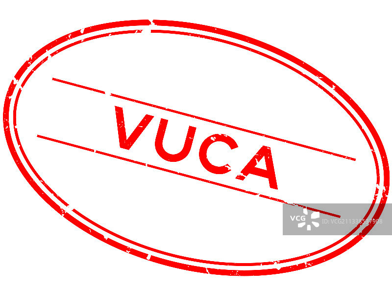 复古红色VUCA缩写波动性图片素材