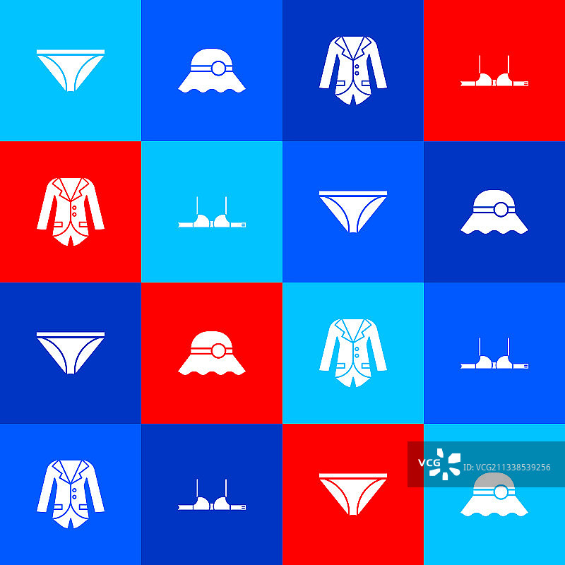 男士内裤女士帽子西装套装图片素材