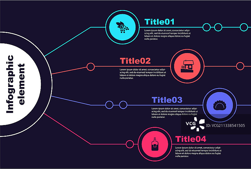 荚蒾树枝与乌克兰饺子房屋图片素材