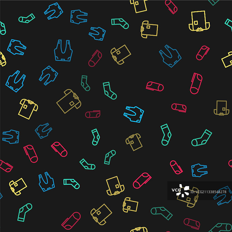 裤子袜子POLO衫和运动袜图片素材