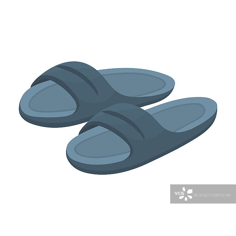 凉鞋卡通图标图片素材