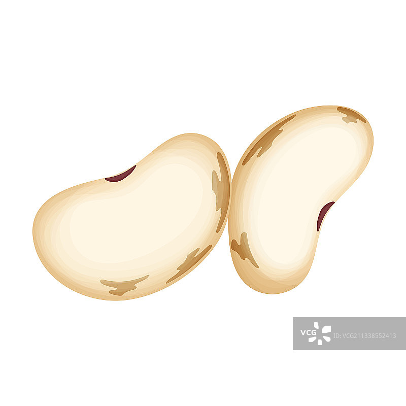 卡通豆子图标图片素材