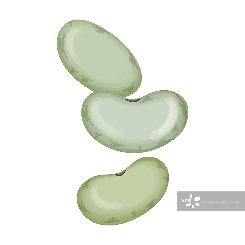 卡通豆子图标图片素材