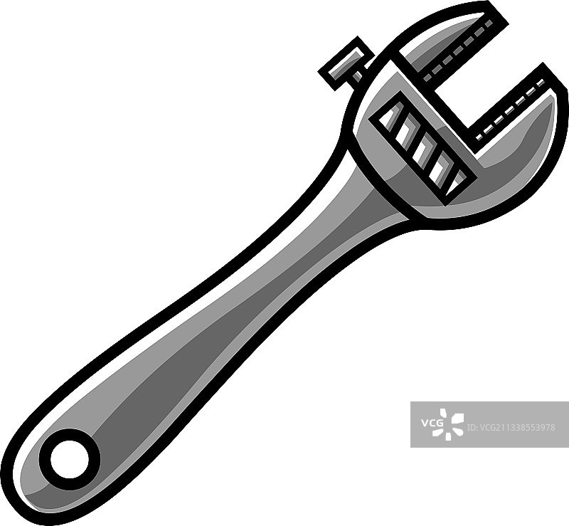 卡通活动扳手图片素材