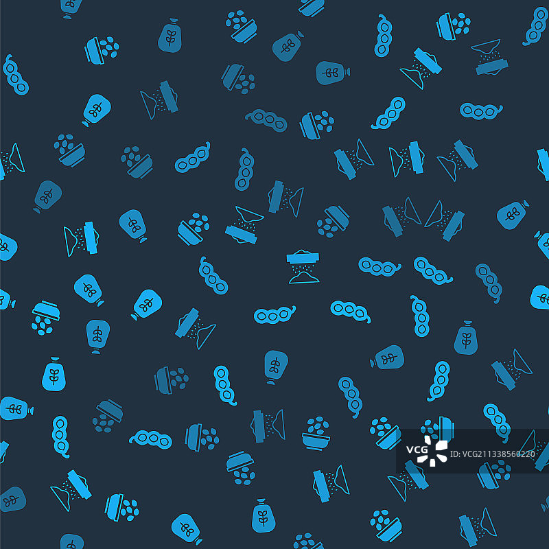 碗中种子绿豌豆筛面粉组件图片素材