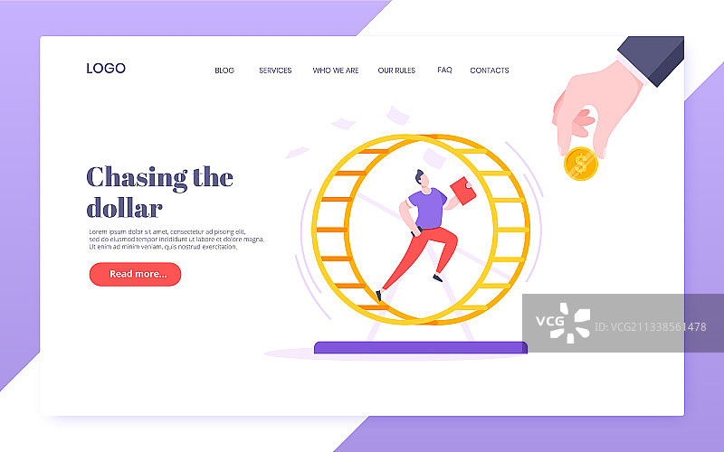 奔波逐利的商业概念，商人奔跑图片素材