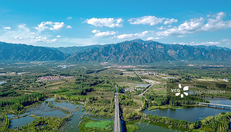 军都山脉余脉图片素材