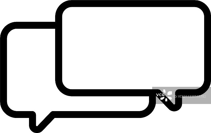 聊天图标符号图片素材