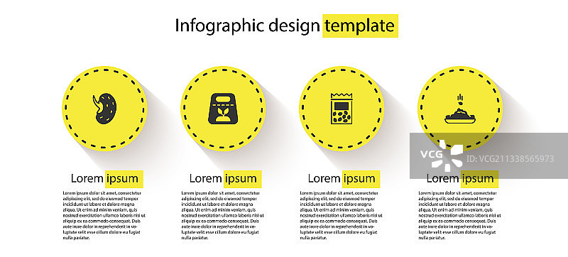 完整种子植物种子包套装图片素材