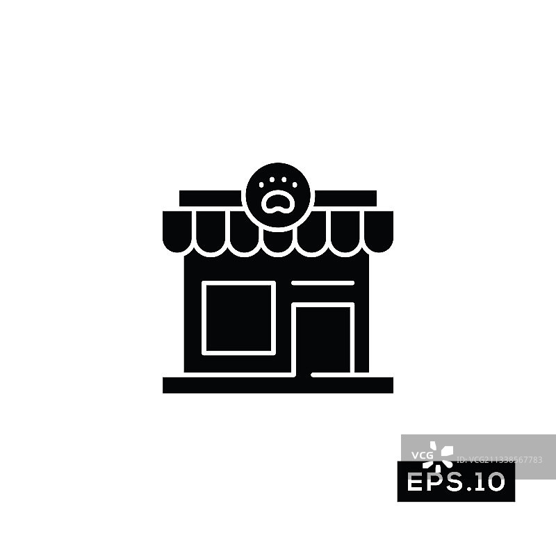 宠物店图标或logo标志图片素材