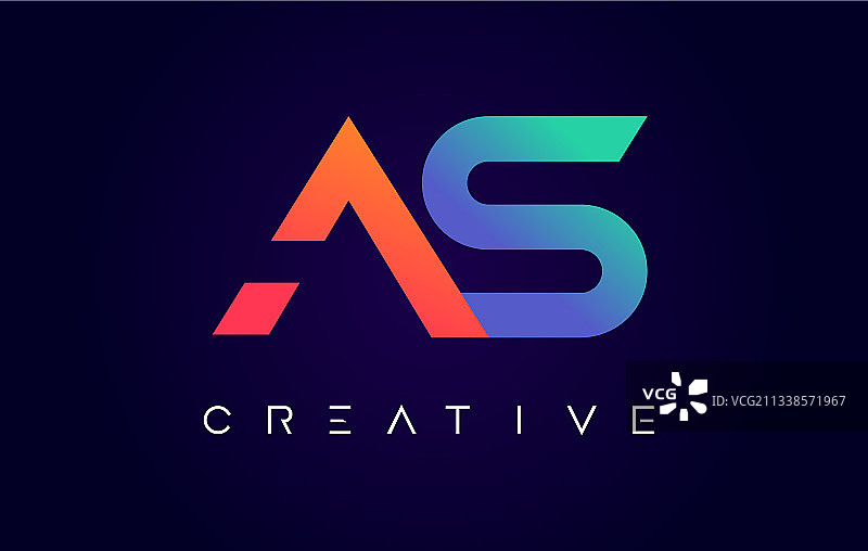 具有现代创意的Logo字母设计图片素材