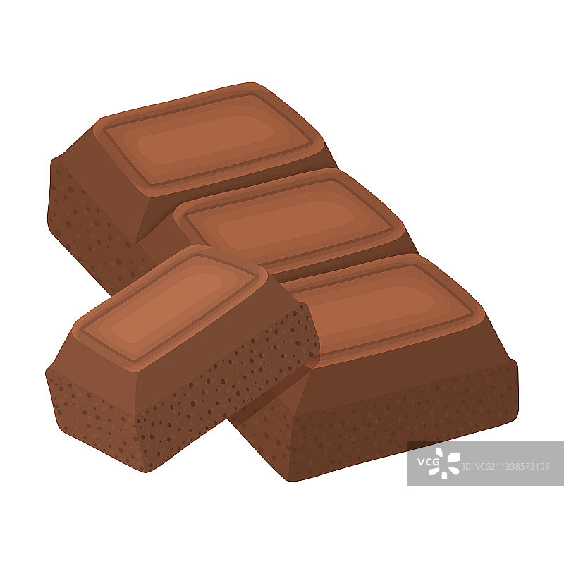 巧克力卡通图标图片素材