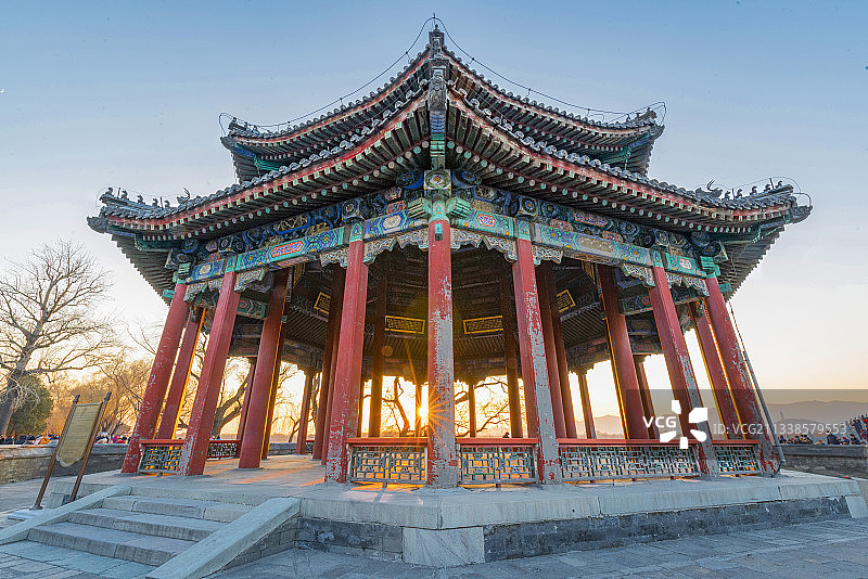 颐和园-廓如亭图片素材