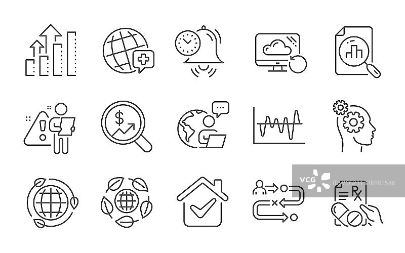 时间管理：世界医药与旅程图片素材