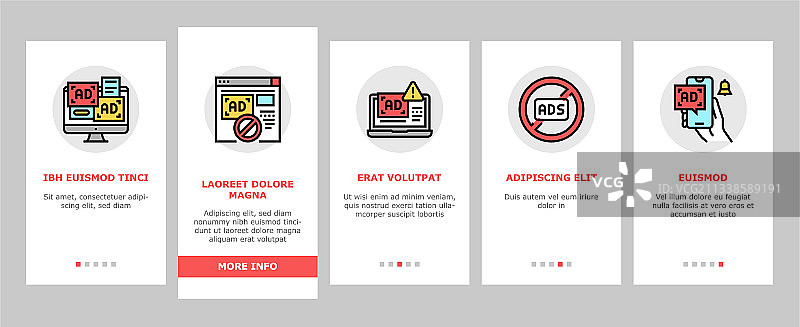 无广告免费新手引导图标集图片素材