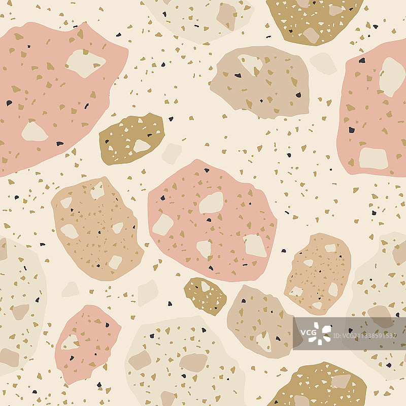 水磨石无缝地板图案图片素材