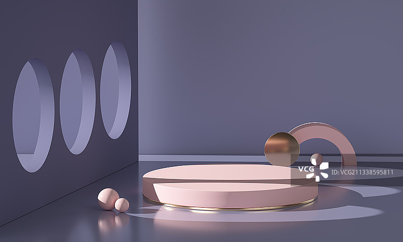 产品展台三维图形背景图片素材