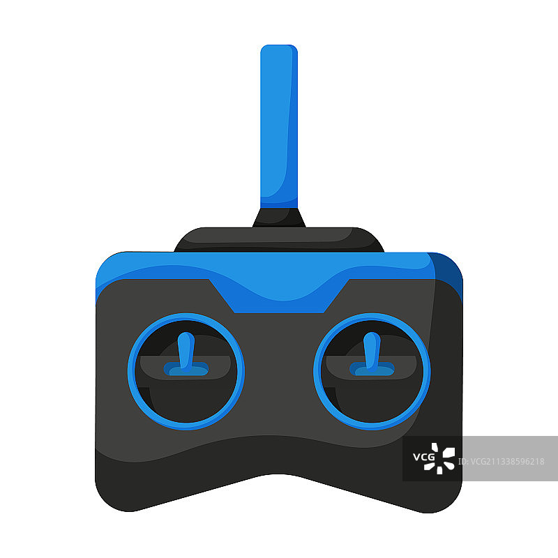 无人机控制面板卡通图标图片素材