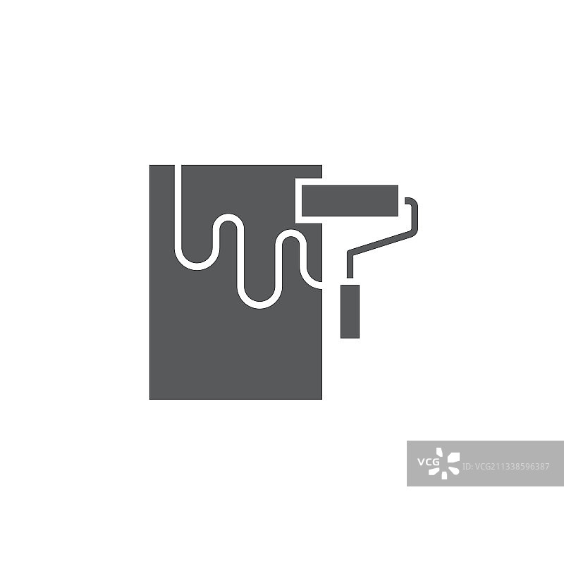 墙绘线性图标图片素材