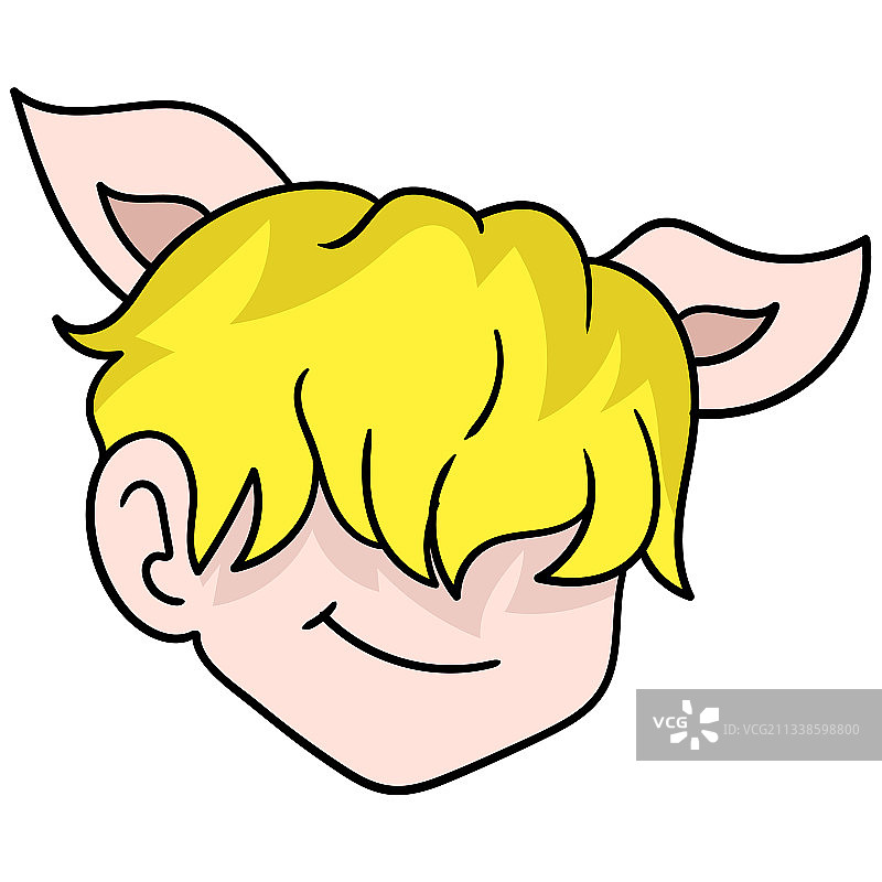 半金发英俊男名人头像图片素材