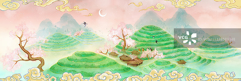 春日茶香图片素材